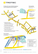 Adresser og kart for Trotecs utleveringslagre i Tyskland