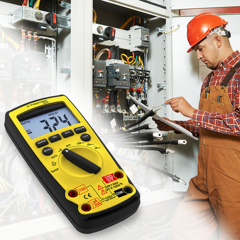 BE50 Digitalt multimeter 
