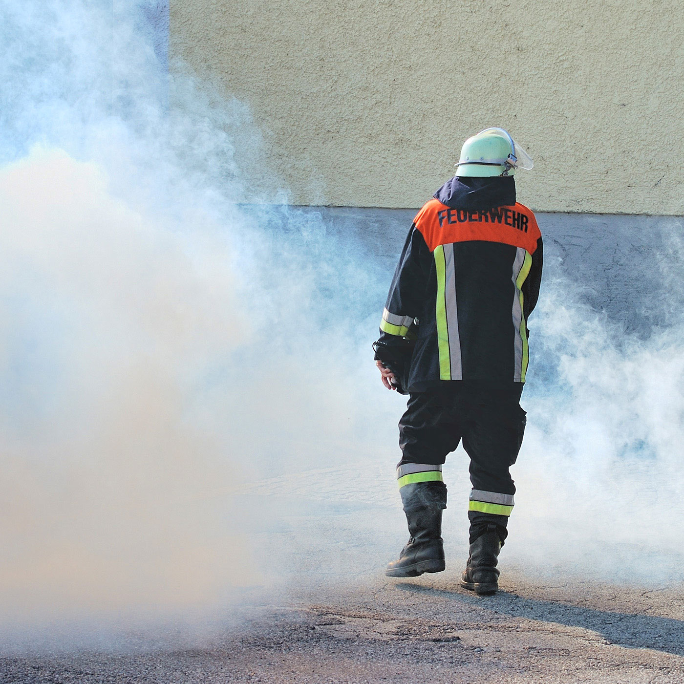 Brann simulering av brannøvelser