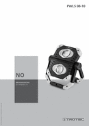 Bruksanvisning arbeidslys PWLS 08-10 (NO)