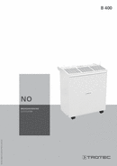 Bruksanvisning for luftfukter B 400 (NO)