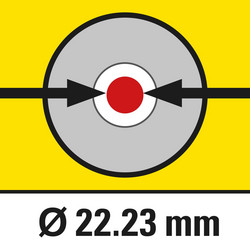 Hulldiameter 22,23 mm