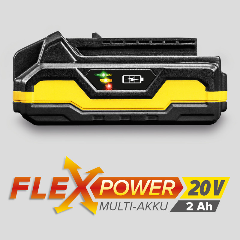 PMTS 10-20V - Flexpower-multibatteri 20V, 2 Ah