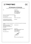 Samsvarserklæring for fuktighetsindikator BM22 (INT)