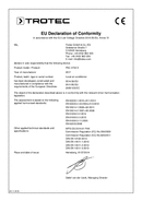 Samsvarserklæring for romklimaanlegg PAC 4700 X (INT)