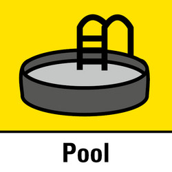 Til bruk i svømmebasseng